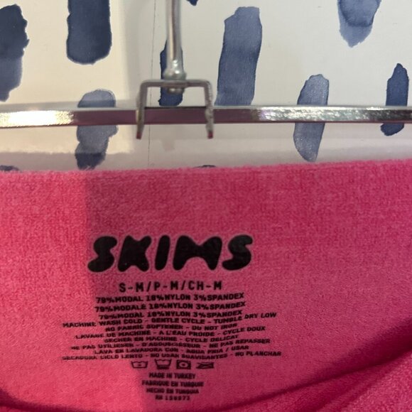 SKIMS Pink Athletic Shorts - Picture 3 of 7